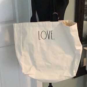 NWT Rae Dunn Canvas Tote🎅🏻🎅🏻🎄🎄🎄
